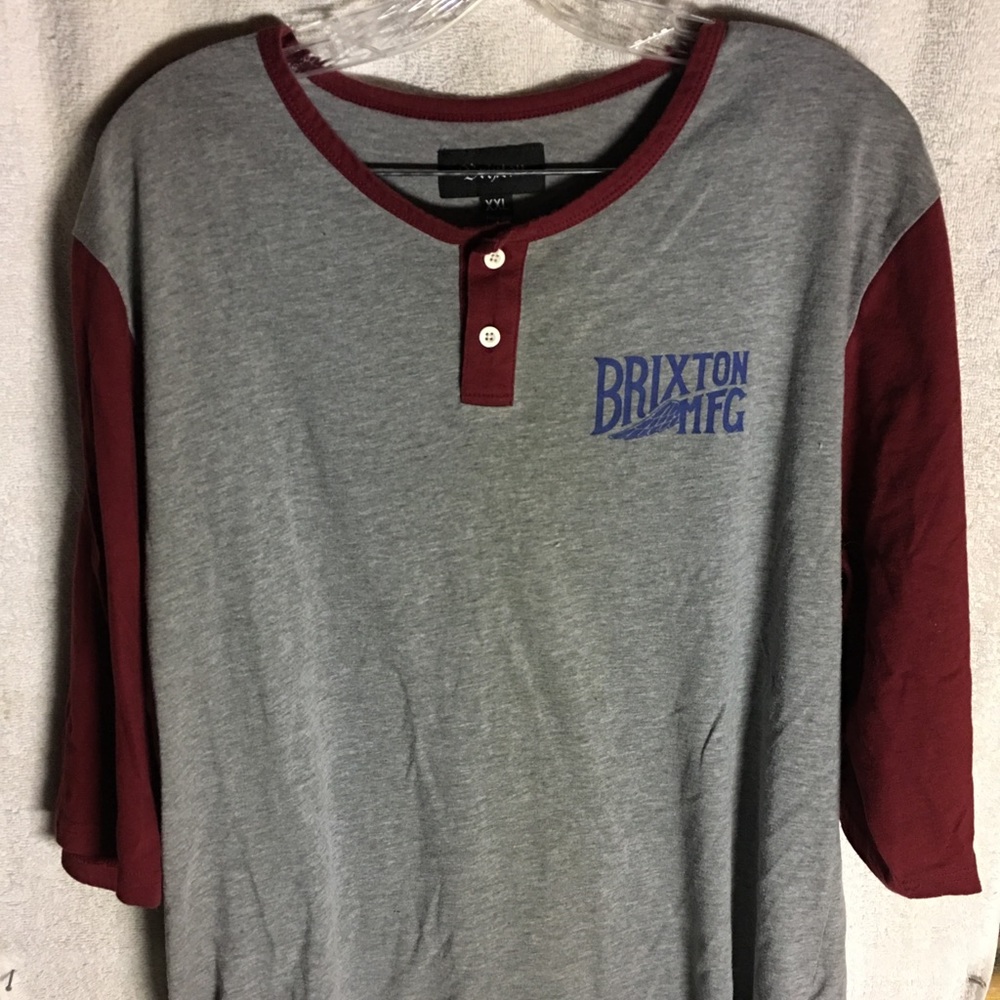 Brixton mfg. baseball henley